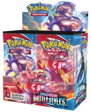 Battle Styles Booster Box Display